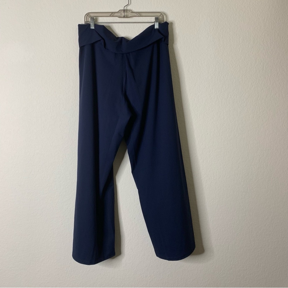 Fabletics womens lot of 2 fold over straight leg pants 1X NWT - Picture 7 of 13